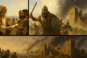 O início da guerra santa.